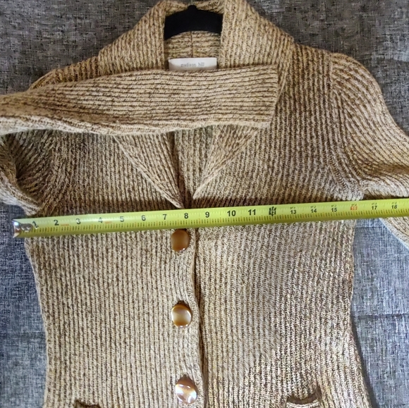 Shawl collar cardigan. New. Size Small Petite. - Picture 3 of 11